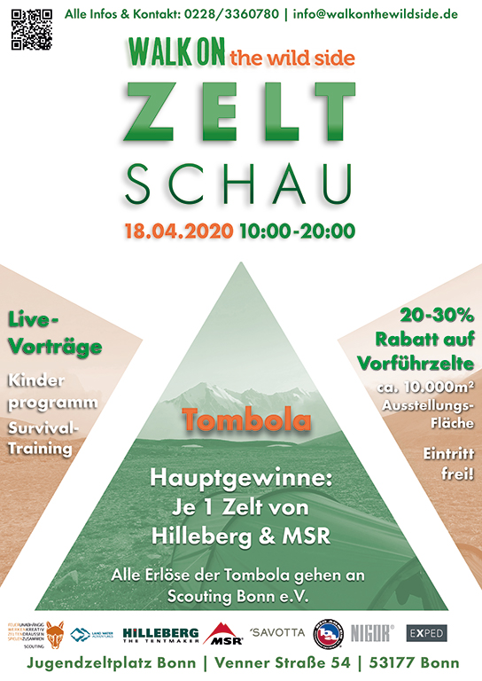 Zeltschau in Bad Godesberg
