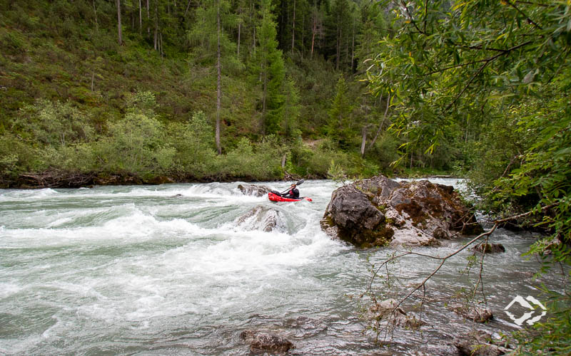 Advanced Wildwasser Packrafting Kurse Tirol